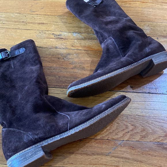 André Assous Brown Suede Boots - Picture 3 of 5